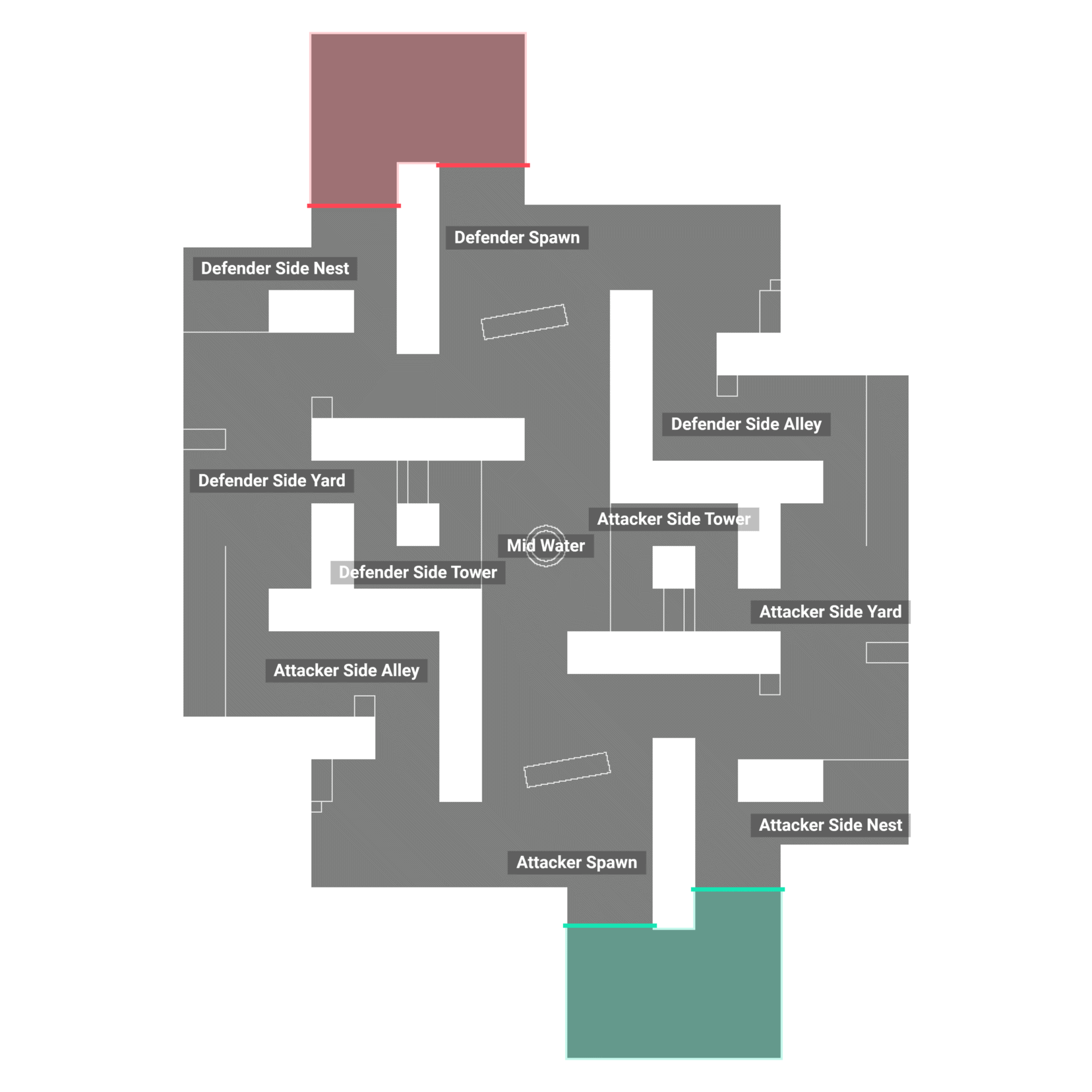 渔市 tactical overview with callouts